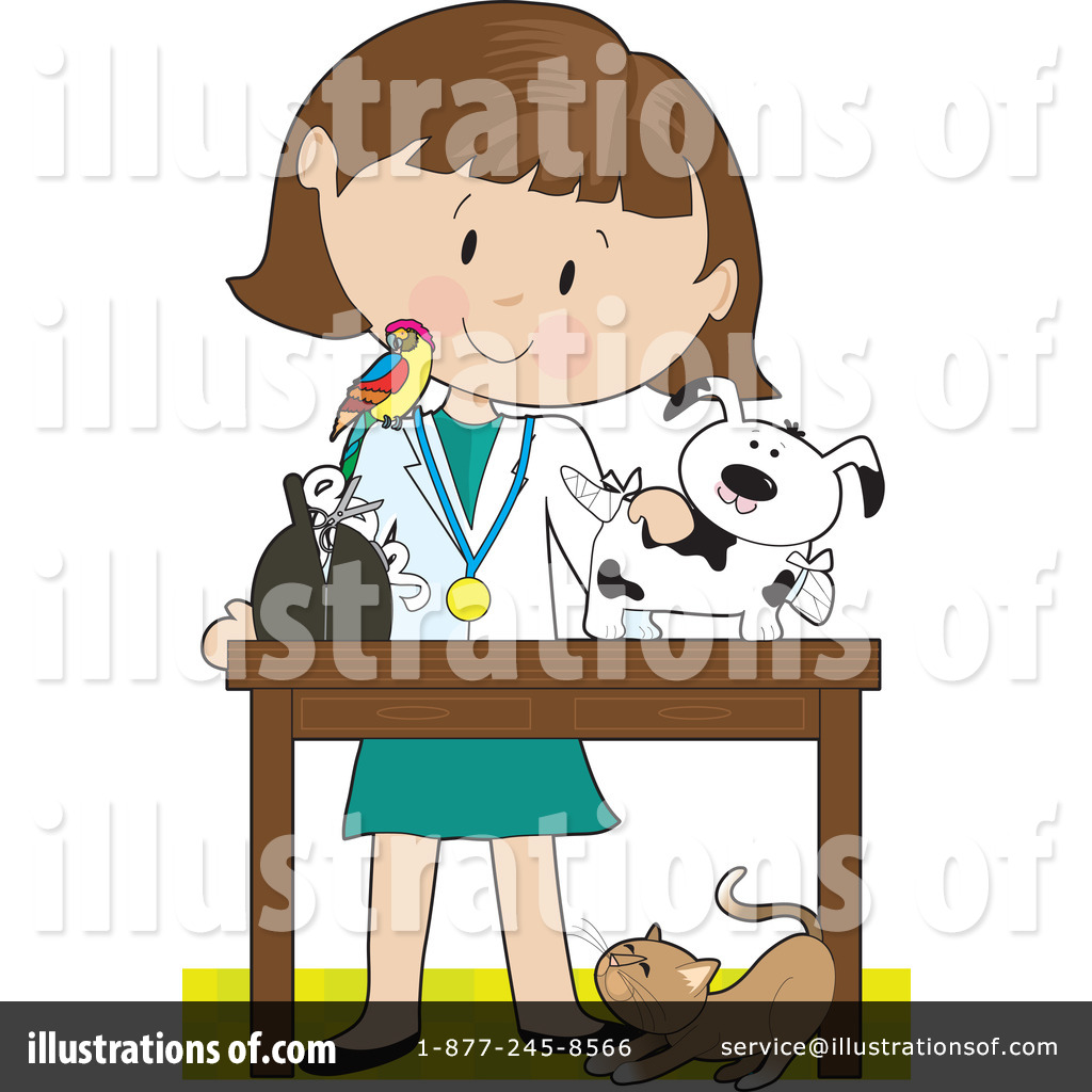 Veterinarian Clipart  30356 By Maria Bell   Royalty Free  Rf  Stock    