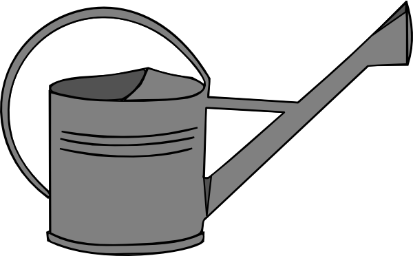 Watering Can Clipart Black And White   Clipart Panda   Free Clipart