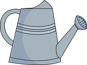 Watering Can Clipart Black And White   Clipart Panda   Free Clipart