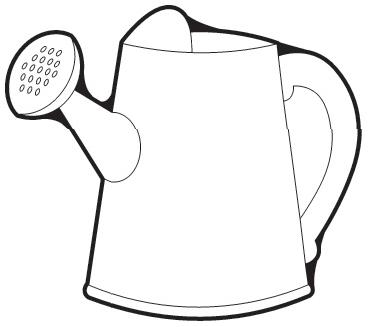 Watering Can Colouring Free Cliparts That You Can Download To You    