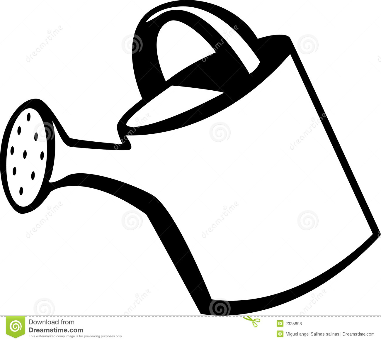 Watering Can Vector Illustration Royalty Free Stock Photos   Image