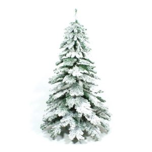 7ft Snow Covered Flocked Downswept Artificial Christmas Tree  Amazon    