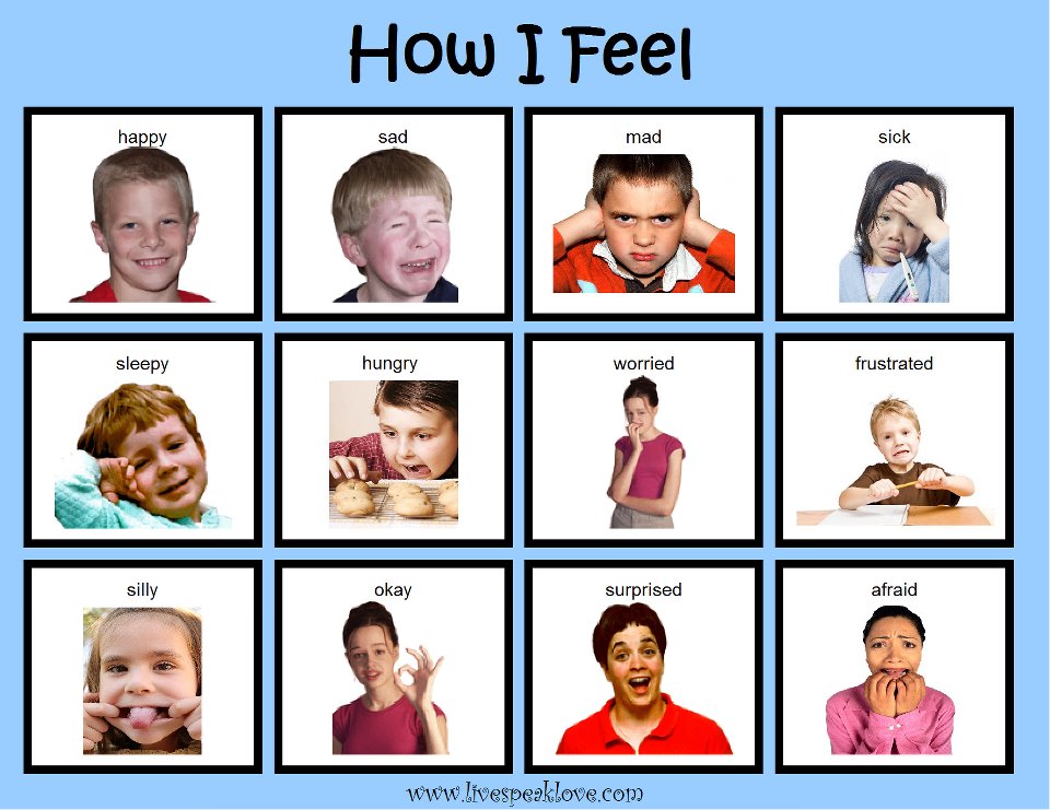 Click On  Feelings  How Do You Feel
