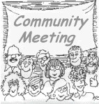 Community Meeting Clip Art