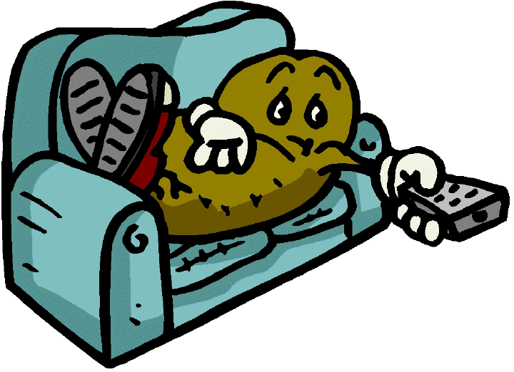 Couch Potato Gif Potato Couch Couch Potato Cartoon