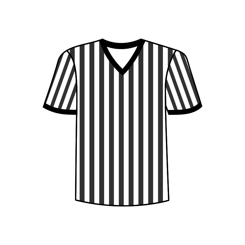 Free Clipart  Football Referee Shirt   Objects   Casino