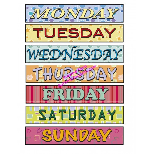 Funny Days Of The Week Clipart   Cliparthut   Free Clipart