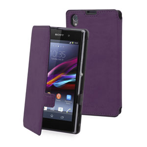 Muvit Made In Paris Case For Sony Xperia Z1   Violet
