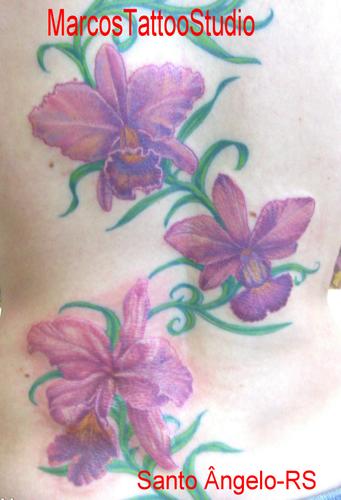 Orquideas Tattoos Pictures