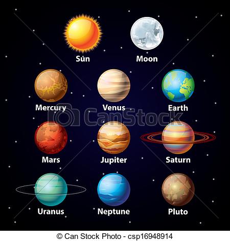 Planets Illustrations And Clip Art  112920 Planets Royalty Free