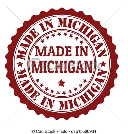 Stamp   Made In Michigan Grunge Rubber    Csp15586984   Search Clip