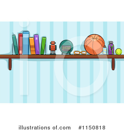 Toy Shelf Clip Art Shelf Clipart Illustration