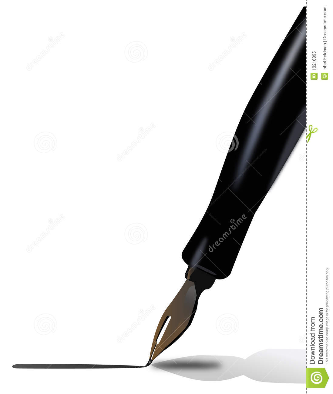 Calligraphy Pen Royalty Free Stock Photo   Image  13216895