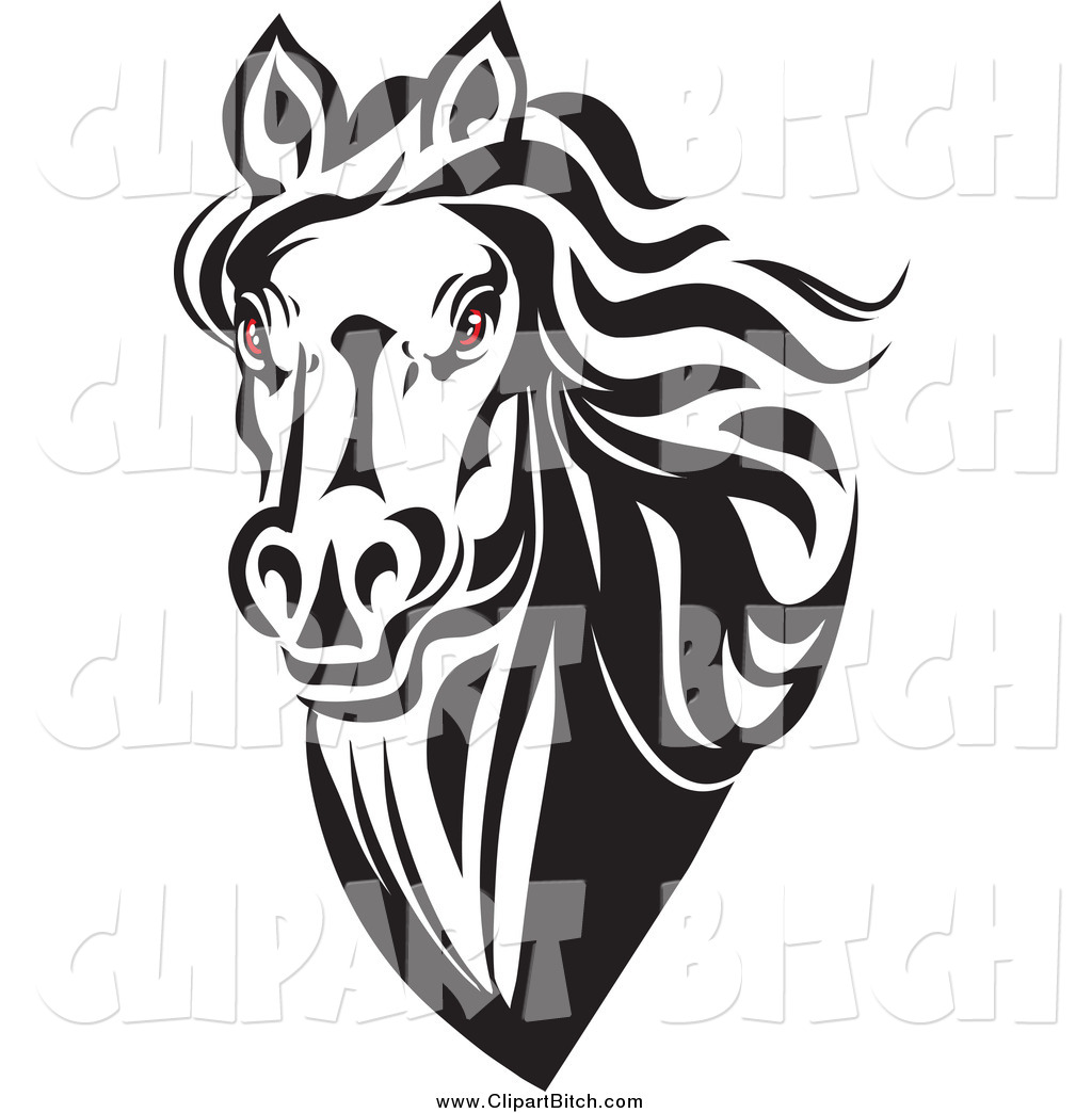 Free Horse Clip Art Black And White Car Pictures