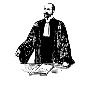 French Lawyer Early 20th Century  Clipart Cliparts Of French Lawyer