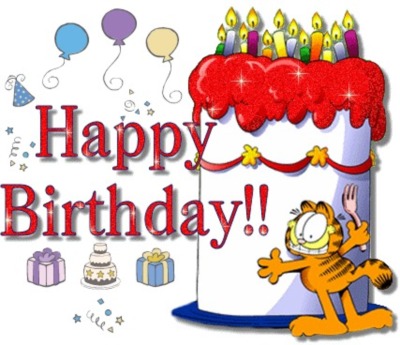 Happy Birthday      Garfield    Happy Birthday    Myniceprofile Com
