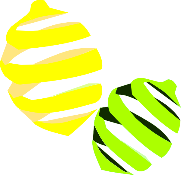 Lemon And Lime Clip Art At Clker Com   Vector Clip Art Online Royalty    