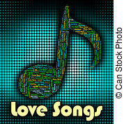 Love Songs Means Sound Track And Audio   Love Songs Showing