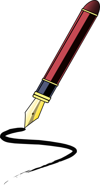 Pen Clip Art   Vector Clip Art Online Royalty Free   Public Domain