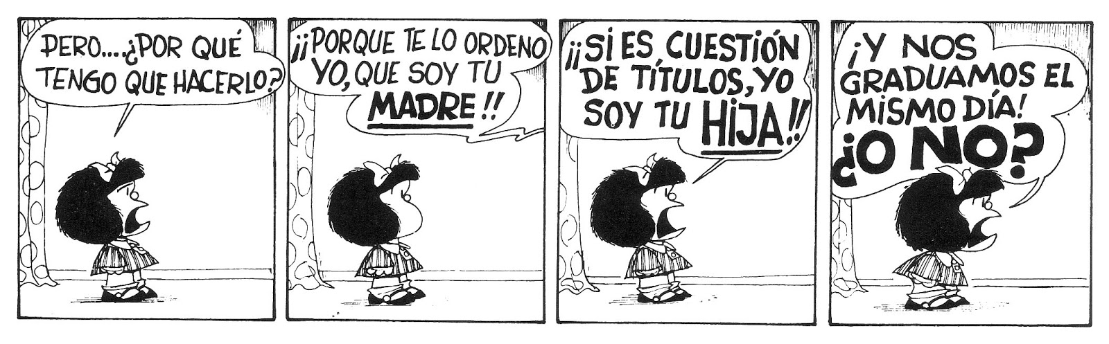 Teor A De La Imagen  Mafalda  Una Mirada Cr Tica A La Realidad    