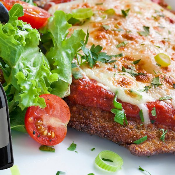 Chicken Parmesan And Merlot From Italian Food And Wine Pairings   E    
