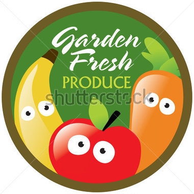     File Browse   Food   Drinks   Garden Fresh Produce Label Sticker