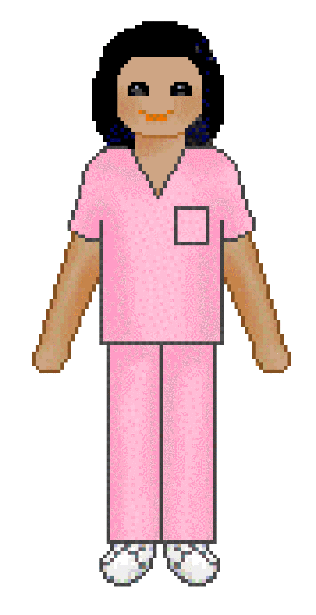 Medical Clip Art Of Nurses Uniforms Or Medical Scrubs For Medical