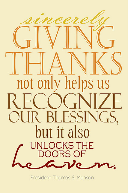 Us Recognize Our Blessings But It Also Unlocks The Doors Of Heaven