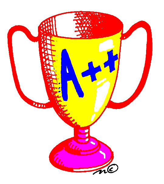 A   Trophy  In Color    Clip Art Gallery