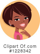 African American Woman Clipart  1228342