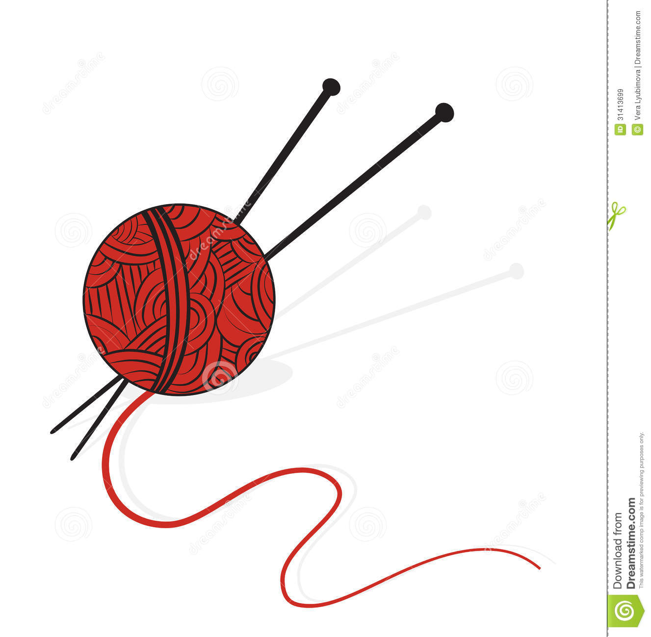 Ball Of Yarn Clip Art