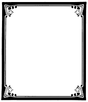 Border Clip Art Black And White 103 Png