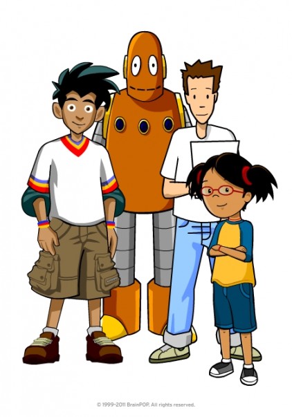 Click And Download Awesome Brainpop Characters Clipart  Integrate Tim