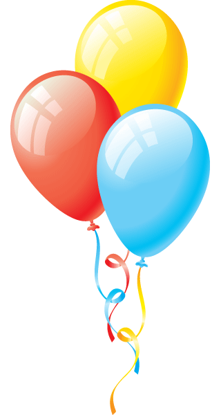 Happy Birthday Balloons Clip Art   Cliparts Co