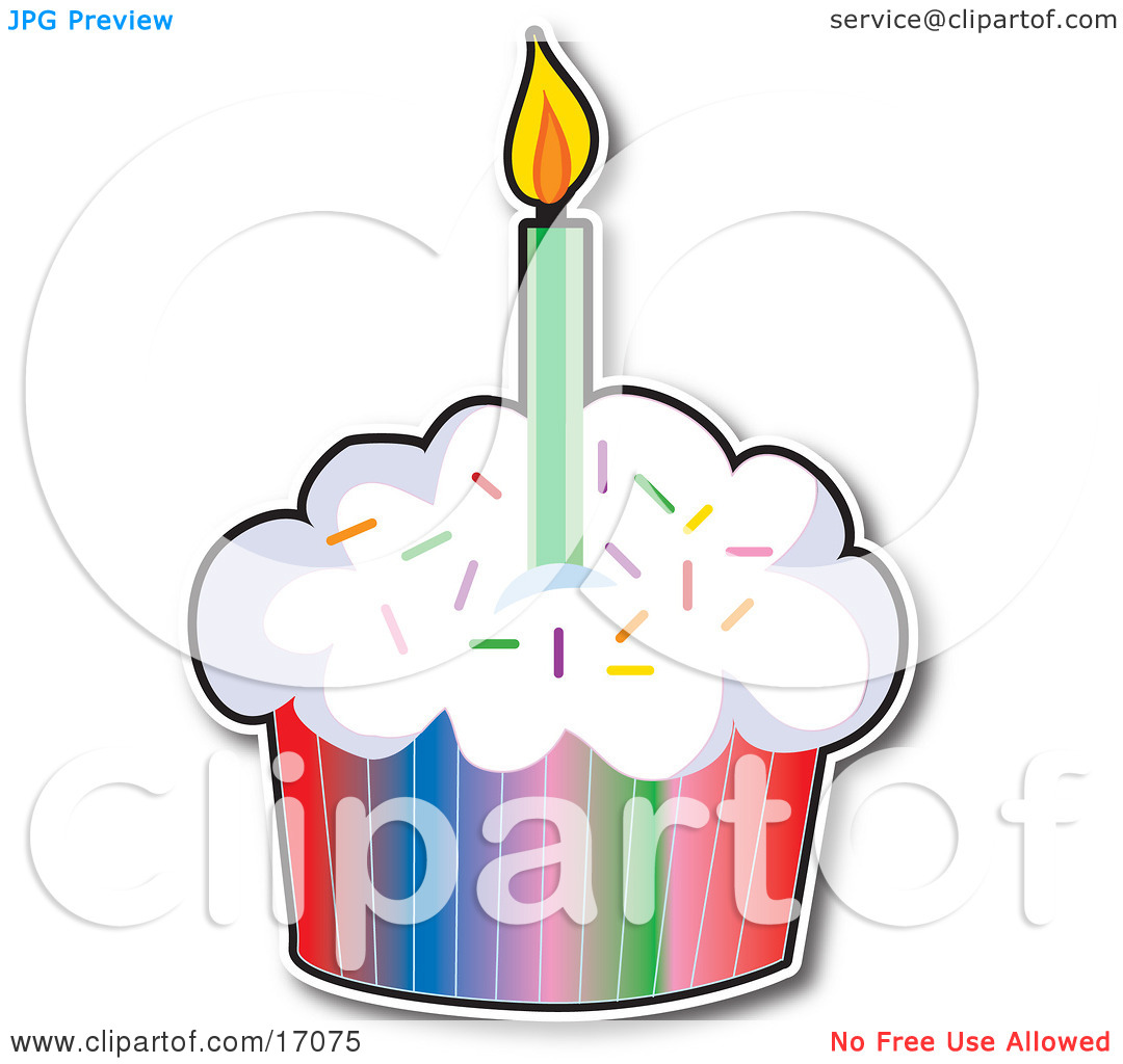 Happy Birthday Cupcake Clipart   Clipart Panda   Free Clipart Images