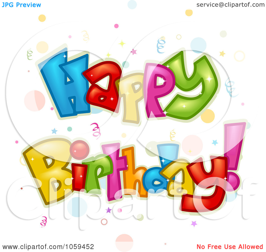 Happy Birthday Cupcake Clipart Royalty Free Vector Clip Art