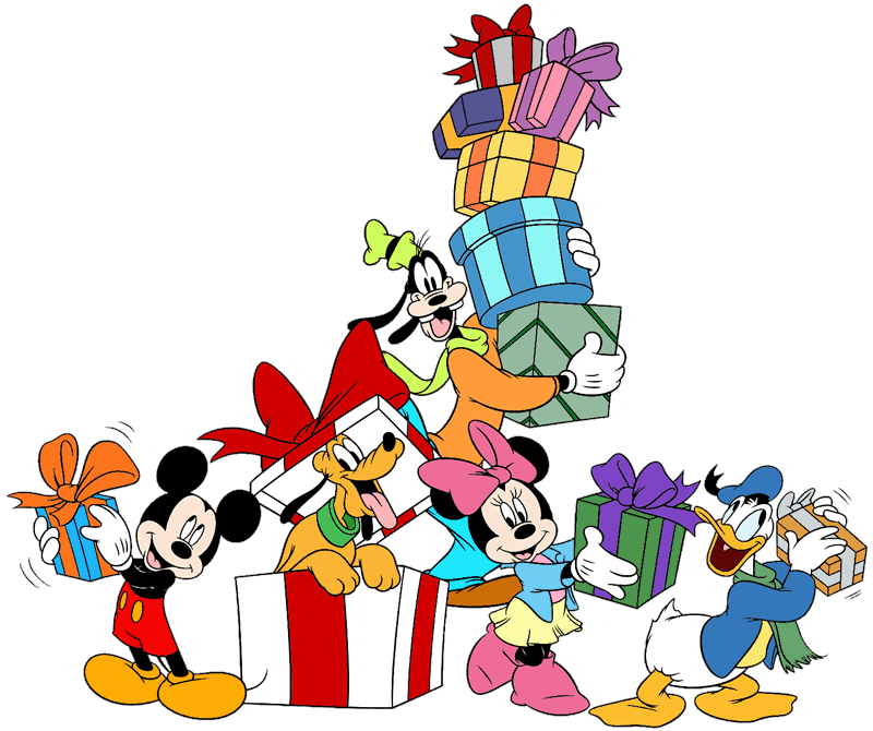 Mickey And Friends Christmas Clipart   Disney Clipart Galore