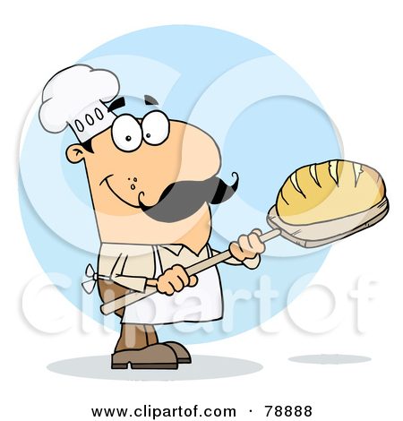 Royalty Free  Rf  Clipart Illustration Of A Caucasian Cartoon Bread