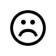 Sad Face Black And White   Clipart Panda   Free Clipart Images