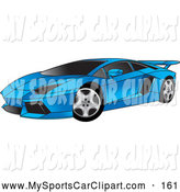     Blue Lamborghini Aventador Sports Car With Window Tint By Lal Perera