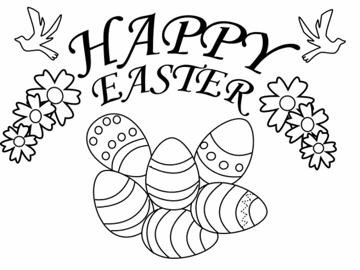 Easter Coloring Pages For Kids   Coloring Town