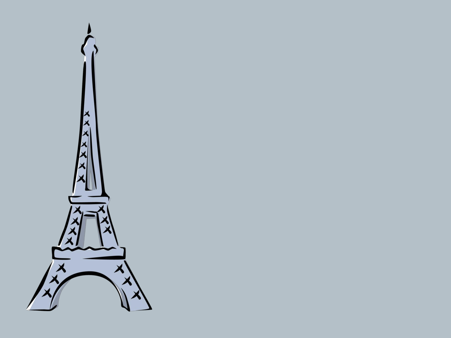 Free Powerpoint Design Template Paris Theme Grey By Bamafun