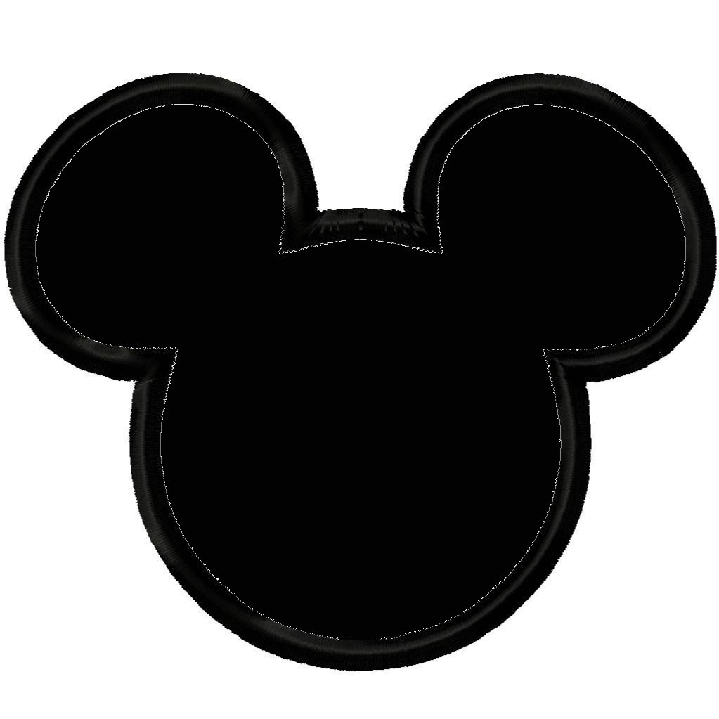 Mickey Mouse Head Template Pin Mouse Silhouette Cake Ideas And Designs