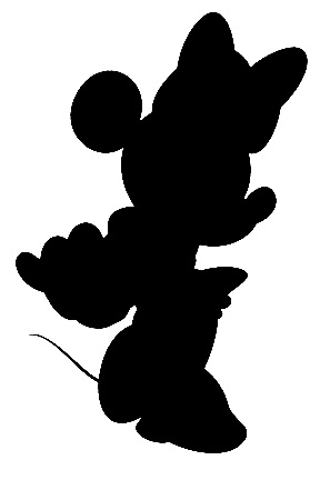 Minnie Mouse Silhouette   Clipart Best