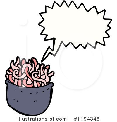 Noodles Clipart  1194348   Illustration By Lineartestpilot