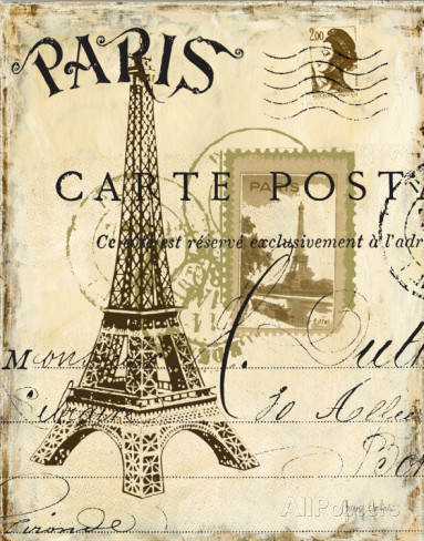 Paris Collage I Prints By Gregory Gorham At Allposters Com