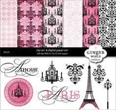 Party Theme On Pinterest   Paris Party Eiffel Towers And Paris Theme