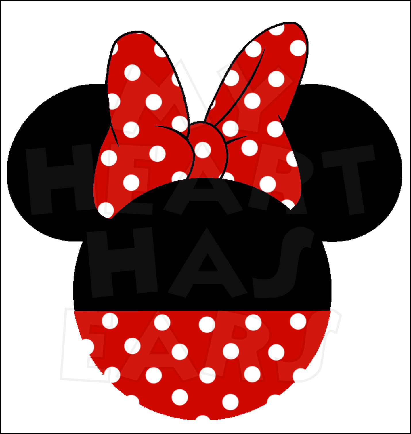 Red Minnie Mouse Face   Clipart Panda   Free Clipart Images