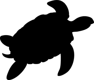 Sea Turtle Clipart Black And White   Clipart Panda   Free Clipart