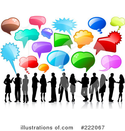 Talking Clipart  222067 By Kj Pargeter   Royalty Free  Rf  Stock